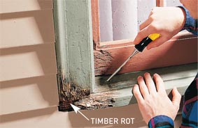 How to Restore Rotted Timber